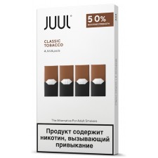 Картридж Juul Labs JUUL Табак x4